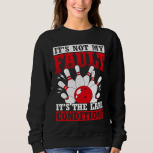 Sweatshirt Boule de quille de bowling Quilleur Grève Équipe A