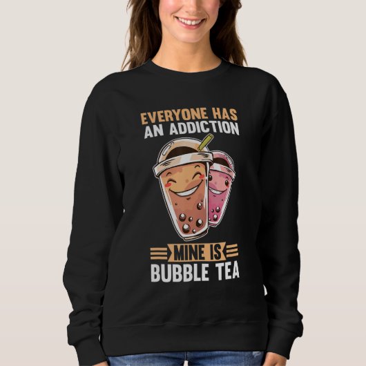Sweatshirt Boule Thé Boba Thé 1 (Devant)