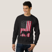 Sweatshirt Bouledogue Chien 2 (Devant entier)
