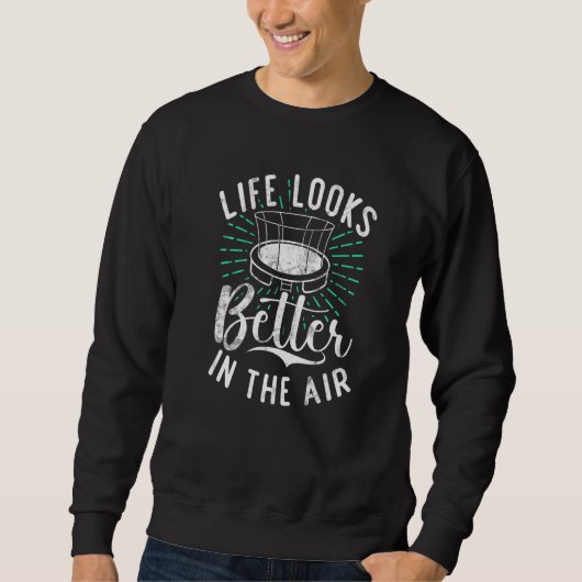 Sweatshirt Bounce Jump Life looks better in the Air Trampolin (Devant)