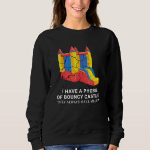 Sweatshirt Bouncy Castle Inspiré Bounce House Related Bouncy