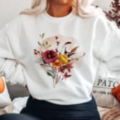 Sweatshirt Bouquet d'aquarelle d'automne