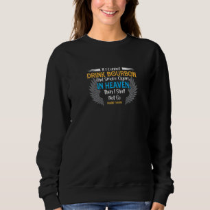 Sweatshirt Bourbon Et Cigares Bourbon Lover