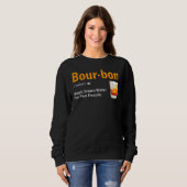 Sweatshirt Bourbon Whiskey Bourbon Définition 1 (Devant entier)