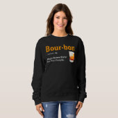 Sweatshirt Bourbon Whiskey Bourbon Définition 2 (Devant entier)