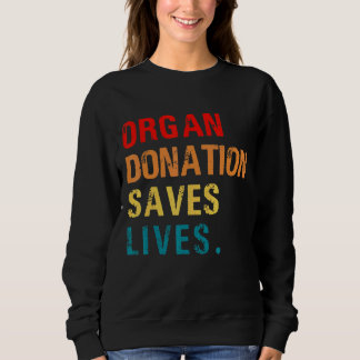 Sweatshirt Bourses de don d'organes