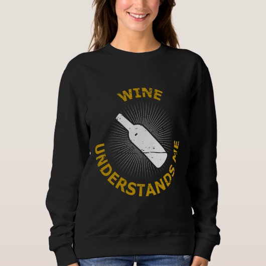 Sweatshirt Bouteille à vin 94 (Devant)
