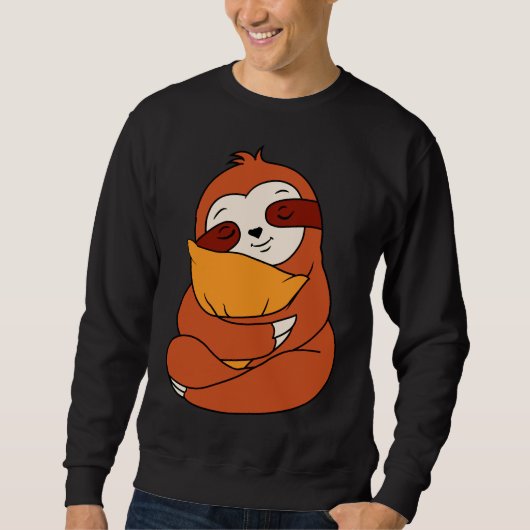 Sweatshirt Bouteilles Coussin Cute Sleepy Avec P (Devant)