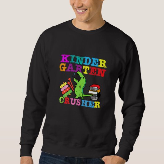 Sweatshirt Boutique de jardin d'enfants de Dinosaur (Devant)