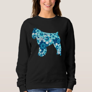 Sweatshirt Bouvier Des Flandres Aloha Hawaiian Dog