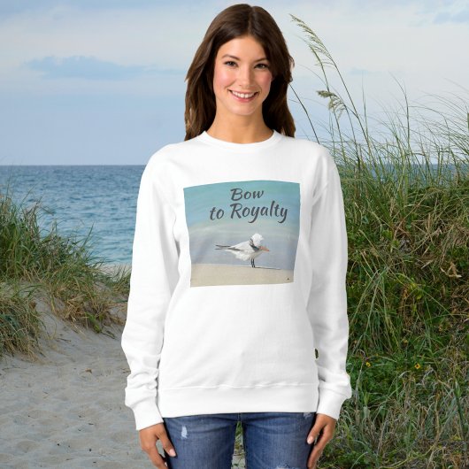 Sweatshirt Bow to Pourcentage Royal Tern Beach