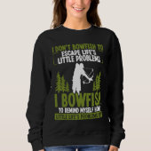 Sweatshirt Bowfisher Fisherman Airboat Bowhunter Archer Bowfi (Devant)