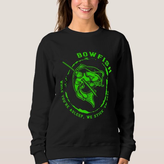 Sweatshirt BowFishing Hunter Tee (Devant)
