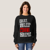 Sweatshirt Bowling Ball Pin Bowler Strike Bowling Fanatic Bow (Devant entier)