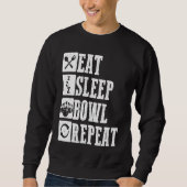 Sweatshirt Bowling Ball Pin Bowler Strike Bowling Team Bowlin (Devant)