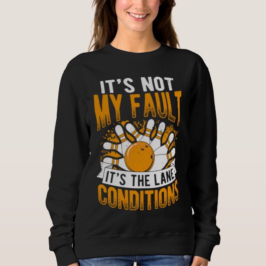 Sweatshirt Bowling Ball Pin Bowler Strike Bowling Team Bowlin (Devant)