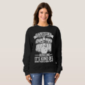 Sweatshirt Bowling Ball Pin Bowler Strike Bowling Team Bowlin (Devant entier)