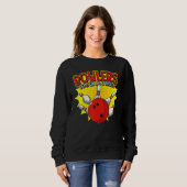 Sweatshirt Bowling Balls Humour Et Bowler (Devant entier)