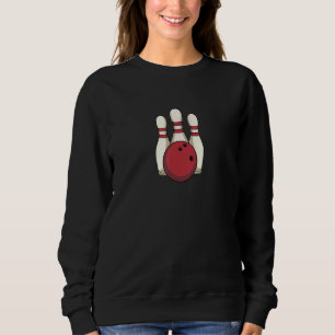 Sweatshirt Bowling Bowl 10 Pin