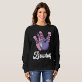 Sweatshirt Bowling Bowler Funny Bowling Bowling Pin Strike Bo (Devant entier)
