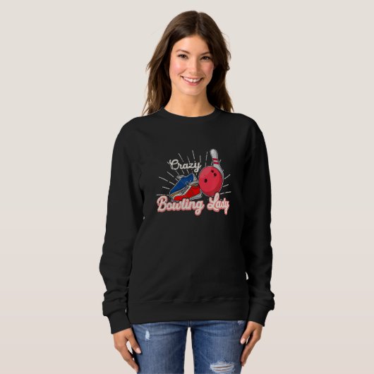Sweatshirt Bowling bowling skittle bowlers dire bowling (Devant entier)