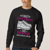 Sweatshirt Bowling Girl Princess Pin Bowler Strike Bowling Fa (Devant)