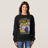 Sweatshirt Bowling - Hobby Smart Peoples (Devant entier)