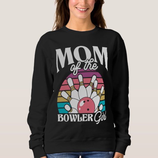 Sweatshirt Bowling Mom Pin Bowler Strike Bowling Team Bowling (Devant)