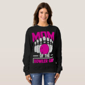 Sweatshirt Bowling Mom Pin Bowler Strike Bowling Team Bowling (Devant entier)