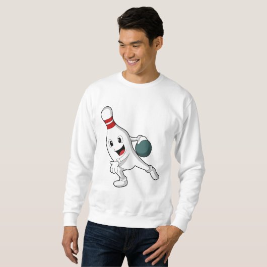 Sweatshirt Bowling pin Bowling (Devant entier)