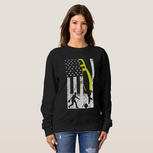 Sweatshirt Bowling Player Merch Bowling (Devant entier)