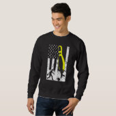 Sweatshirt Bowling Player Merch Bowling (Devant entier)