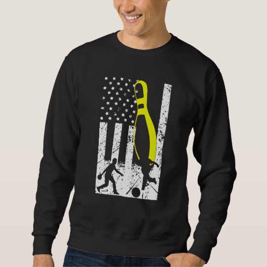 Sweatshirt Bowling Player Merch Bowling (Devant)