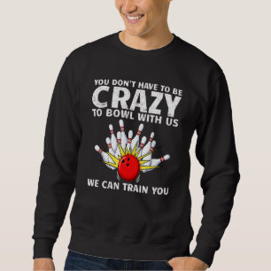 Sweatshirt Bowling Pour Hommes Femmes Bowler Team Bowling Cib
