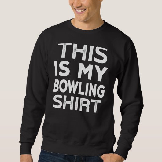 Sweatshirt Bowling Sport Bowling Fille Son Bowling Ami (Devant)