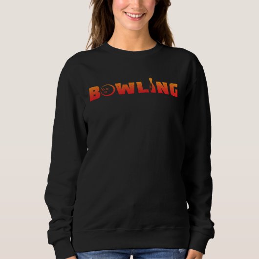 Sweatshirt Bowling Tees  Bowling Balls  Graphic (Devant)