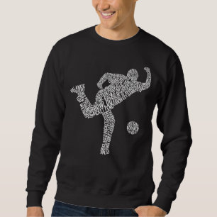 Sweatshirt Bowling Word Art, Bowler Typographie