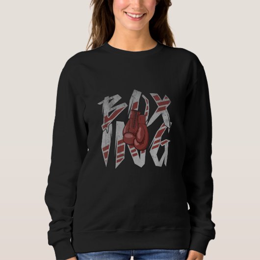 Sweatshirt Boxe Canvas Sparring Match Coach 13 (Devant)