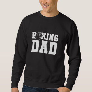 Sweatshirt Boxe Papa Fighter Jab Cross Hook Boxe Gants Bo