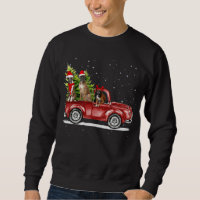 Boxe Père Noël Reindeer Red Truck Snow Christmas T