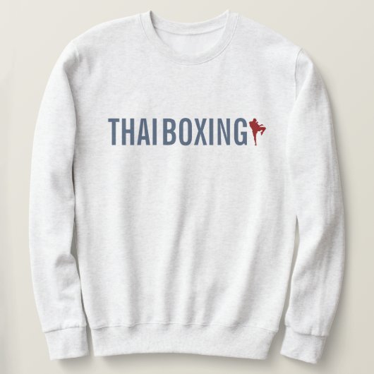 Sweatshirt Boxe thaïlandaise (Design devant)