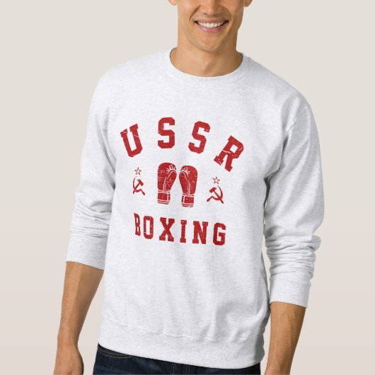 Sweatshirt Boxe URSS (Devant)