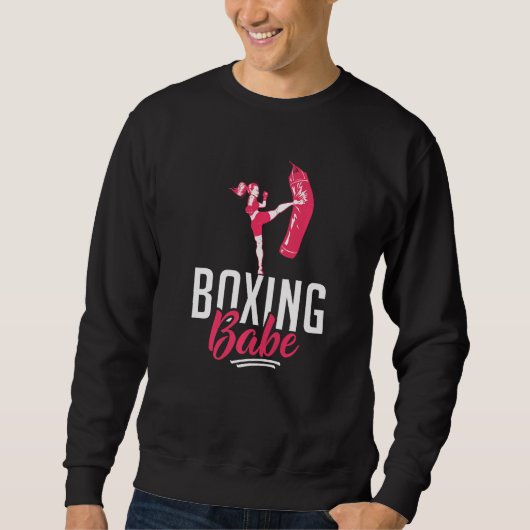 Sweatshirt Boxer Babe Sport Boxer de combat (Devant)