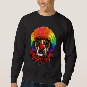 Sweatshirt Boxer Clower Boxer Chien Circus