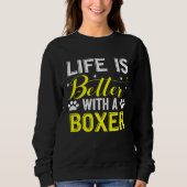 Sweatshirt Boxer  Dog (Devant)