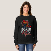 Sweatshirt Boxer Mom as Dog (Devant entier)