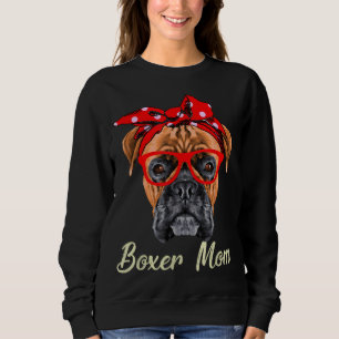 Sweatshirt Boxer Mom Dogs Tee Mothers Day Amoureux de les chi