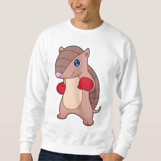 Sweatshirt Boxeur de boxe armadillo Gants de boxe (Devant)