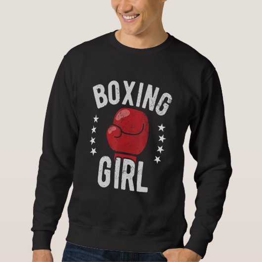 Sweatshirt Boxing Girl - Boxing (Devant)