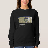 Sweatshirt Boxing Israel Combat Sports Fighter Boxing 1 (Devant)